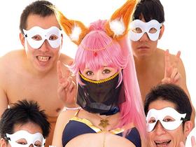 コスさぽ。ヲタオヂ中出しブッカケ乱交 Hcupパイパンセフレレイヤーmeiを他人棒でシェアオナホ調教! 連続絶頂生ハメ孕ませピストン1000連発!!　サンプル画像03